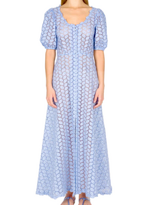 Broderie Anglaise Bottoncino Dress